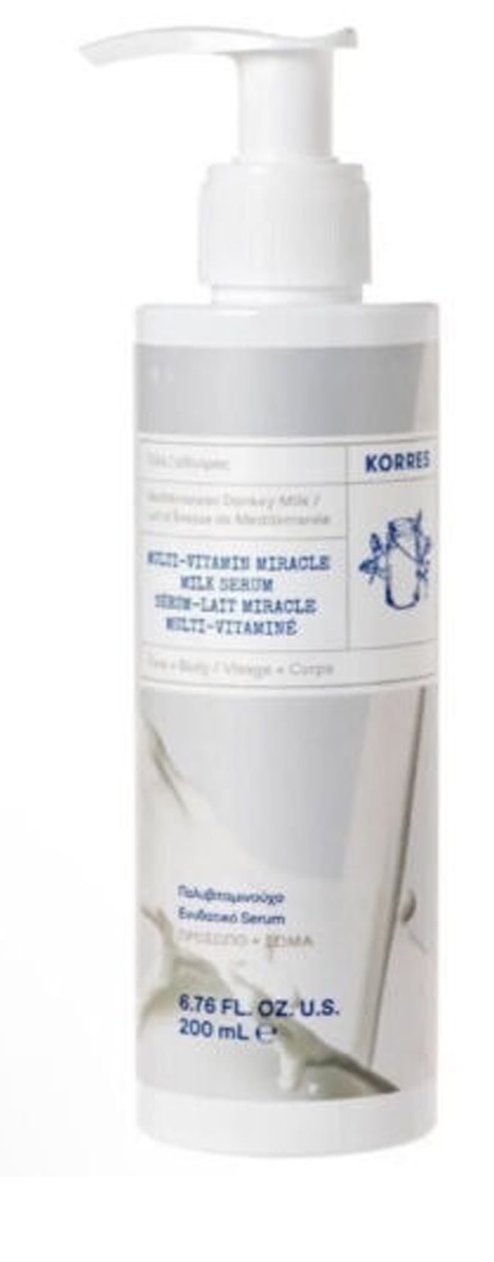 Korres Multi Vitamin Miracle Milk Serum Donkey Milk Face Body