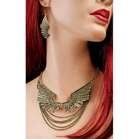 Wings Of Isis Jewelry Set Design Toscano Egyptian Jewelry Wings Of Isis