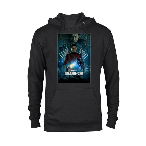 Marvel Shang-Chi and The Legend of the Ten Movie Poster - Pullover Hoodie for Adults – Customized-Black