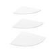 thumbnail image 1 of Estante De Esquina Elegante Estante De Almacenamiento Flotante Estanterías Decoración De Oficina En Casa, 1 of 7