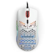 Glorious Model O Minus - Mouse - optical - 6 buttons - wired - USB 2.0 - matte white