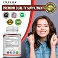 thumbnail image 4 of Toplux Berberine with Ceylon Cinnamon and Bitter Melon 2250mg - Metabolic Support Supplement for Overall Wellness for Men & Women 90 Capsules, 4 of 8