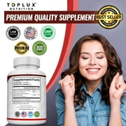 Toplux Berberine with Ceylon Cinnamon and Bitter Melon 2250mg - Metabolic Support Supplement for Overall Wellness for Men & Women 90 Capsules