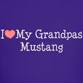 thumbnail image 3 of CafePress - I Love My Grandpa's Mustang Kids Dark T Shirt - Dark T-Shirt Kids XS-XL, 3 of 4