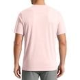 thumbnail image 5 of Inglocry Men's UPF 50+ Swim Shirts Short Sleeve, Sun Protection Quick Dry Rash Guard, Water T-Shirt for Surfing Fishing Beach Pink XL, 5 of 7