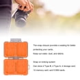 thumbnail image 4 of Memory Card Case Holder Organizer, Water , ABS and TPE Material, Shock , Compact Design, for 4 Type B 4 Type A 4 Storage Card 12 Memory Card 5 SIM Cards, Multifunctional, Easy to, 4 of 7