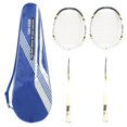 thumbnail image 3 of VGEBY Lightweight Portable Training Badminton Racket, 1068 Badminton Racket, For Training Outdoor Fun Adults Children, 3 of 8