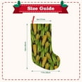 thumbnail image 3 of Lsque Corn 2 Pattern 18 Inch Christmas Stockings, Festive Holiday Stocking for Christmas Decorations Holiday Decor, 3 of 8