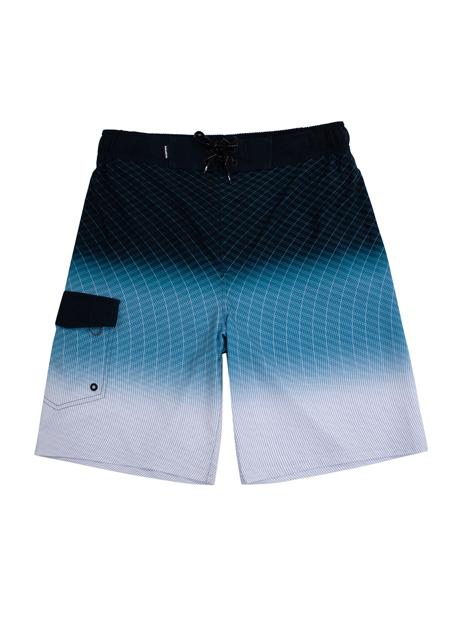 Rokka&Rolla Men's 9" NO Mesh Liner Board Shorts Elastic Waist Quick Dry