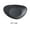 Black, variant on Yanco MO-112BK 12 in. Moderne Melamine Triangle Plate, Black - Pack of 12