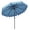 Navy, variant on BOBOKY 9Ft Patio Umbrella with Crank, 2-Tier Outdoor Umbrella with Push Button Tilt, Sun-Protective Canopy, 8 Ribs, Scalloped Patio Umbrella for Outdoor Beach Deck Pool Table (Gray)