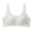 White, variant on LYMAYTER M-3XL Teens Girls Soft Seamless Bra 10-16 Sports Non Padded Ultra Lightweight For Daily Wear