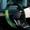 thumbnail image 6 of Peacock Feathers 14.5 Inch Printing PVC Leather Auto Accessories Steering Wheel Cover Car Wheel Covers Steering Wheel Cover, 6 of 6