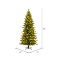 thumbnail image 4 of Vickerman 6.5' x 40" Balsam Pine Artificial Christmas Tree, 3mm LED Color Changing Lights, 4 of 5