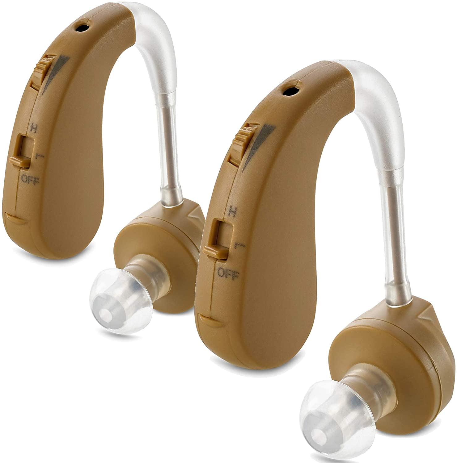 MEDca Digital Hearing Multicolor Amplifier Pair & Personal Sound Enhancer Set