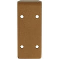 thumbnail image 5 of Ekena Millwork 2"W x 10"D x 4 3/4"H Embrey Steel Bracket, Hammered Copper, 5 of 11