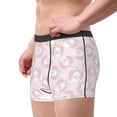 thumbnail image 3 of Kdxio Men's Boxer Briefs with Cute Rabbit Print - Comfortable and Breathable Underwear for Everyday Wear, 3 of 7