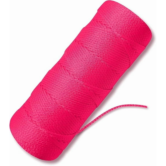 Keson PT275 Pink Twisted Nylon  #18 X 275 Ft. Twine