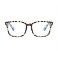 thumbnail image 2 of Blue Light Blocking Glasses Lightweight Eyeglasses Frame Filter Blue Ray Computer Game Glasses (Leopard Blue Film C3), 2 of 5