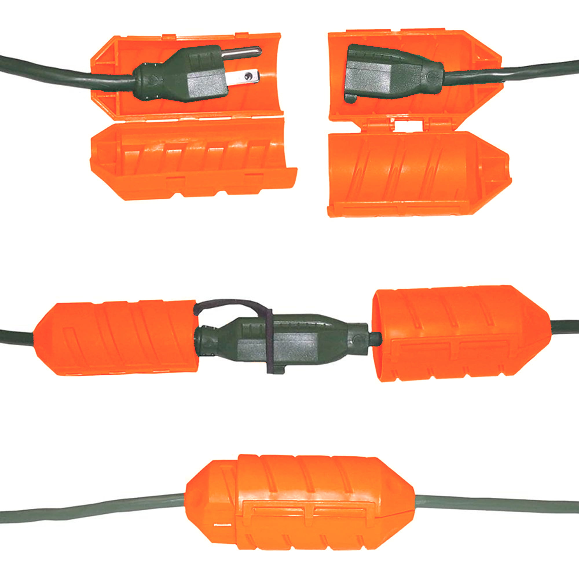 Farm Innovators CC-2 Cord Connect Water Tight Outdoor Extension Cord Lock 