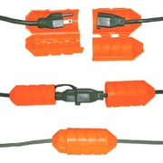 Farm Innovators FI-CC-1 Cord Connect Extension Cord Protector, Orange