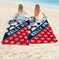 thumbnail image 4 of Personalized Beach Towels for Kids - Custom Beach Towels with Name- Ultra Absorbent Super Soft Swimming Towels, Customized Bath/Pool/Beach Towel for Boys and Girls(Tennis), 4 of 9
