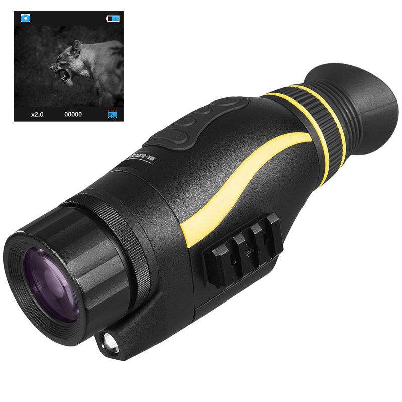 Monocular Infrared Night Vision Device 300M Night Vision Goggles, 1080P