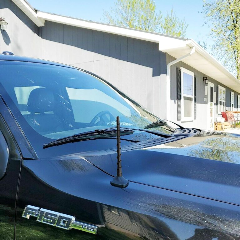9-Inch Car Antenna — Compatible With Ford F150 2007-2025, F250, F350, Bronco — Rubber, Flexible, Improved Reception