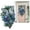 Rose Gold, variant on Clearance Wreath under $15,Artificial Flower Wreath 20” White Butterfly Floral Wreath Spring And Summer Wreath Front Door Hanging Wreath For Home Par