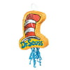Dr. Seuss Cat In Hat Pull String Pinata - Party Supplies - 1 Piece