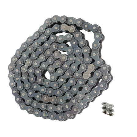 #80 Heavy Duty Roller Chain 10 Feet With 1 Connecting Link
