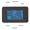 thumbnail image 3 of Nitrip 6 In 1 AC Meter Voltage 110V-250V Current 20A Power Factor KWH Frequency, 3 of 8