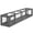 Lead Grey, variant on PawHut Wooden Outdoor Cat Tunnel Toy W/ Multiple Entrances, Cat Tube