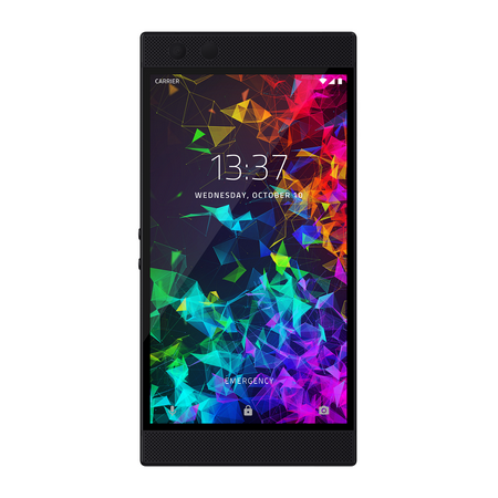 Razer Phone 2: Unlocked Gaming Smartphone – 120Hz QHD Display – Snapdragon 845 – Wireless Charging – Razer Chroma – 8GB RAM – 64GB – Mirror Black