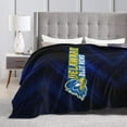 thumbnail image 4 of University of Delaware Logo Fleece Blanket, Very Soft Microfiber Flannel Blanket for Couch Warm and Cozy for All Seasons, 4 of 6