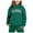Dark Green, variant on FAOWME Child Toddler Boys Girls Long Sleeve Solid Color Warm Hoodie Pullover Tops Pants Kids Outfits Sweat Suits Tracksuits Hot Pink 2-3 Years