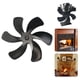 thumbnail image 4 of 2 piezas de piezas de actualización de reparación de registro de cuchillas de repuesto de ventilador Firepalce Macarena ventilador de chimenea alimentado por calor, 4 of 5