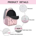 thumbnail image 4 of Cats and Hearts Pattern School Backpack - Waterproof & Durable Bookbag with Spinal Support, 4 of 5