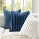 thumbnail image 3 of Juego de 2 fundas de almohada decorativas MIULEE de 61 x 61 cm, color blanco, 3 of 5