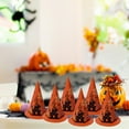 thumbnail image 6 of DAMAI 10 Pcs Halloween Candy Boxes,Witch Hat Designed Paper Treat Boxes Halloween Paper Bags for Halloween Party Supplies,Celebrations Chic Design (Orange), 6 of 7