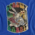 thumbnail image 2 of Looney Tunes Screwy Rabbit Women's T Shirt, Royal, X-Large, 2 of 6