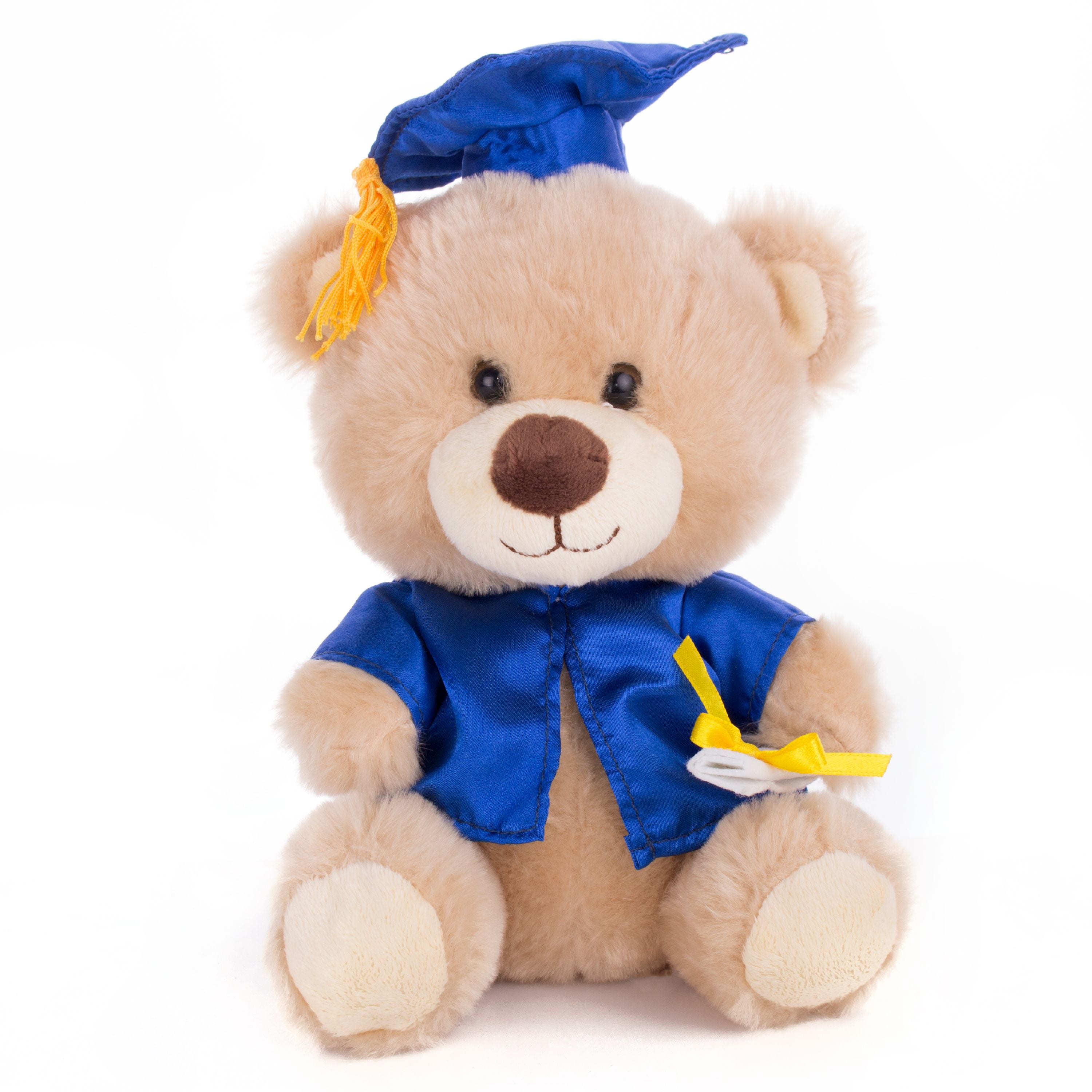 Cap and Diploma Graduation Stuffed Bear 