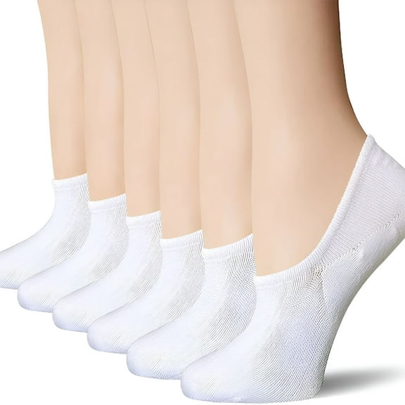 TELOLY No Show Socks Womens Thin Ankle Low Cut Cotton Footies for Flats Slip On Sneakers Loafer