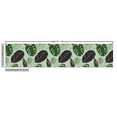 thumbnail image 3 of Ambesonne Tropical Fabric by the Yard Upholstery, Monsteras Calathea Ginkgo, 3 Yards, Hunter Green Pale Rose, 3 of 5