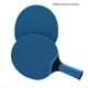 thumbnail image 3 of Artículos Deportivos Raquetas de Tenis de Mesa Multicolor de Silicona Adecuadas para Principiantes en Entrenamiento y Competición Rojo, 3 of 7