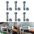 thumbnail image 2 of Set of 6 Shear Bolts Pins Lock Nuts for MTD for Craftsman 7100890 Accessories, 2 of 10