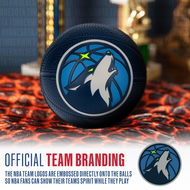 Franklin Sports NBA Minnesota Timberwolves Mini Foam Basketball