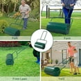 thumbnail image 3 of 24in Lawn Roller Iron Cylindrical Garden North America Black, 3 of 12