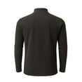 thumbnail image 4 of MakTee Mock Neck Long Sleeve T-Shirt Heavy-Weight Ultra-Soft 100% U.S. Cotton, 4 of 8