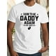thumbnail image 1 of [Slight Stretch Summer Top for Adults] Men's "Soon to Be Daddy Again - Est. 2025" T-Shirt - Casual Crew Neck Cotton Knit Fabric with Slight Stretch, Geometric Pattern, Summer Top for Adults, 1 of 6